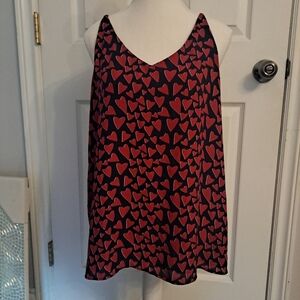 Reitman's Heart Printed Cami Top